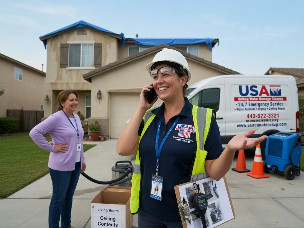 Ceiling Water Damage Restoration Nevis, MN FAQs